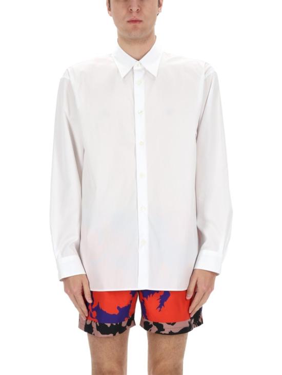  드리스 반 노튼 긴팔 셔츠 020732 3314001 White - DRIES VAN NOTEN