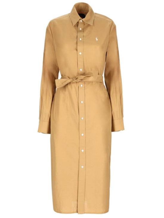 26SS 폴로 랄프로렌 롱 원피스 211A96346 002CLASSICCAMEL Brown