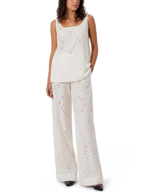 26SS 에르노 스트레이트 팬츠 PT000221D 13322RIC1000 White - HERNO