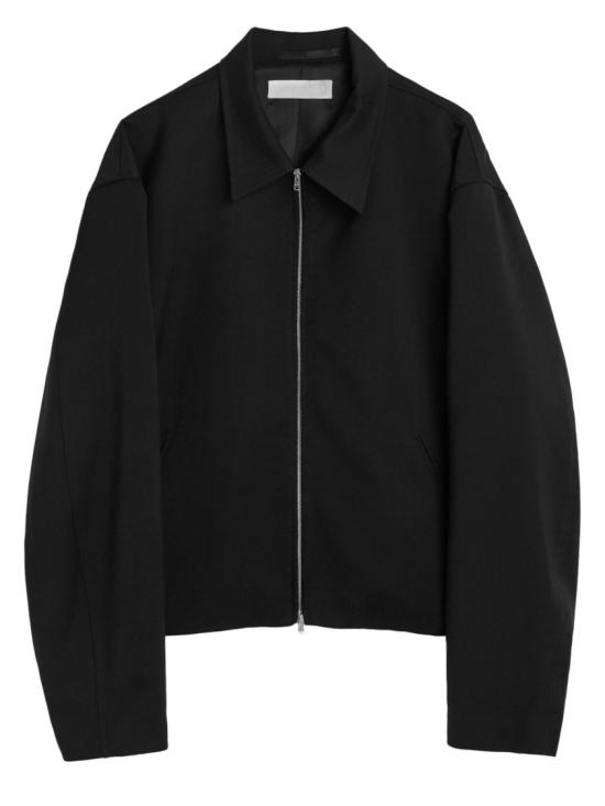  아워레가시 미니 자켓 M2230MBW BLACKWORSTEDWOOL Black