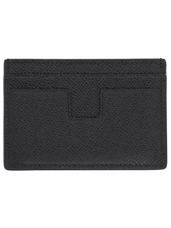 26SS 톰포드 스몰 그레인 레더 클래식 카드 홀더 YM232 LCL081GNAA Black - TOMFORD