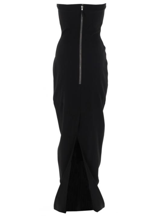 26SS 릭 오웬스 롱 원피스 RP01F6524 SY09 Black - RICK OWENS