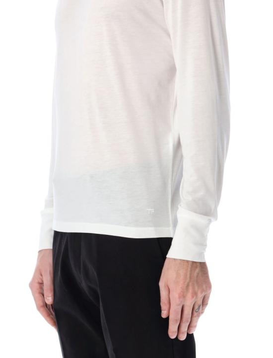 26SS 톰포드 반팔 티셔츠 JCL006JMT012WAB White - TOMFORD