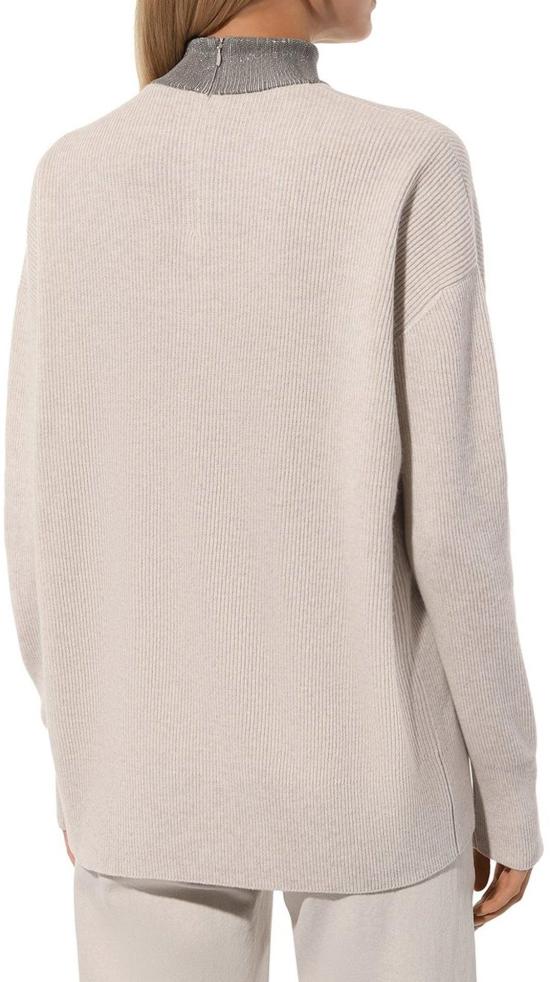 25FW 브루넬로 쿠치넬리 긴팔 티셔츠 M12191114T2000C9610 BEIGE - BRUNELLO CUCINELLI