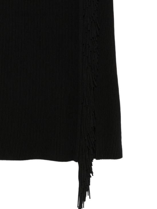 26FW 엠포리오 아르마니 롱 스커트 EW004681AF29173UC001 BLACK - EMPORIO ARMANI