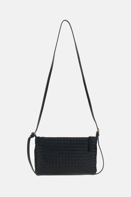 26FW 보테가베네타 크로스백 876625V0HW01007 Black - BOTTEGA VENETA