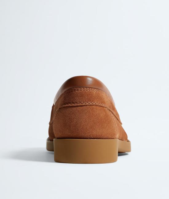 26FW 보테가베네타 로퍼 876065V4QN02388 Brown - BOTTEGA VENETA