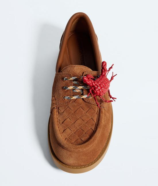 26FW 보테가베네타 로퍼 876065V4QN02388 Brown - BOTTEGA VENETA