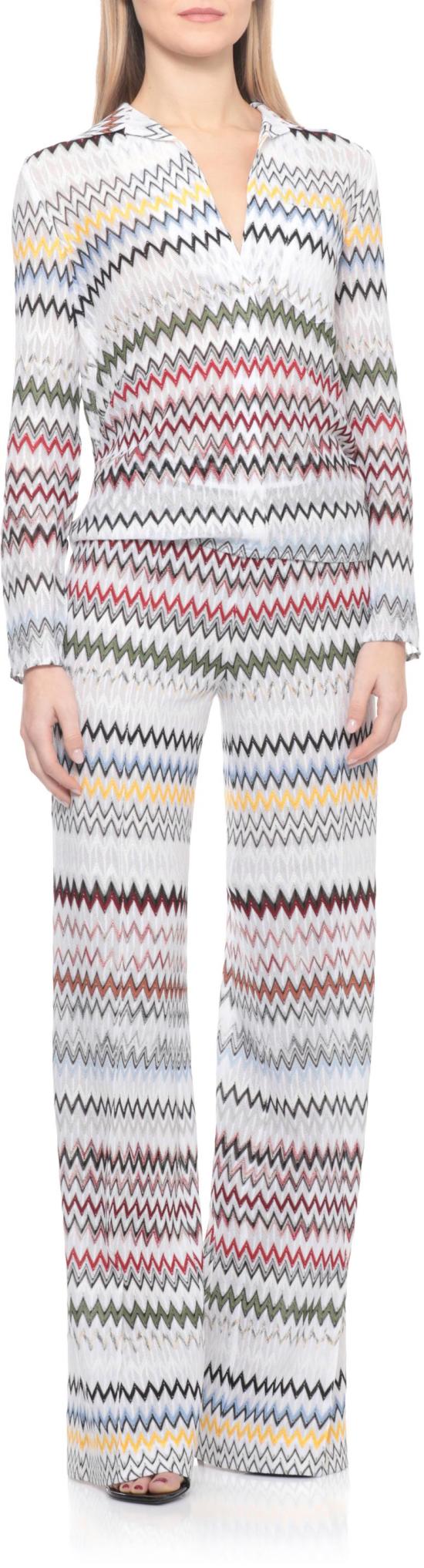 26SS 미소니 블라우스 8053147676234 WHITE - MISSONI