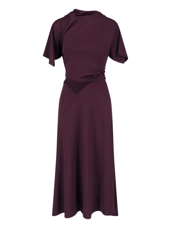 26FW 빅토리아 베컴 롱 원피스 1326JDR007350A BLACKCURRANT Violet