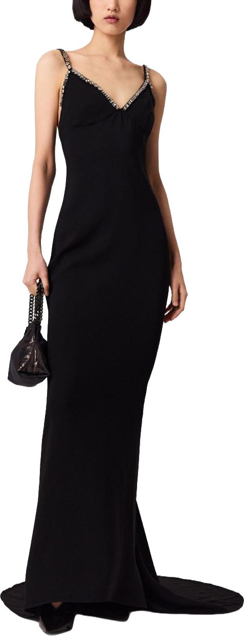 26FW 스텔라 맥카트니 롱 원피스 6A07273IU3031000 BLACK - STELLA MCCARTNEY