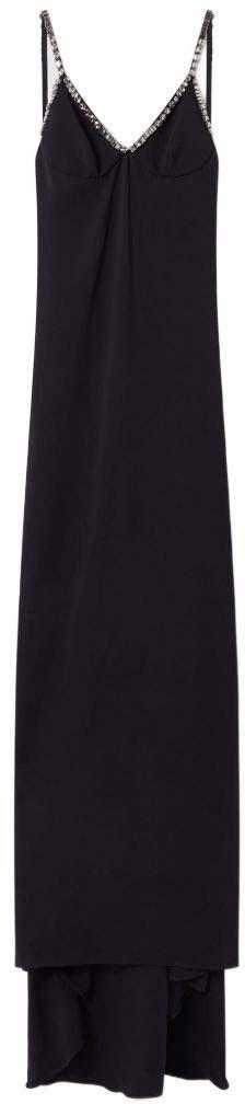 26FW 스텔라 맥카트니 롱 원피스 6A07273IU3031000 BLACK