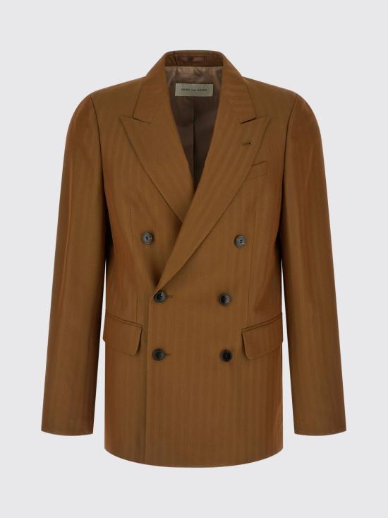 26SS 드리스 반 노튼 자켓 2610204253121 712 Brown - DRIES VAN NOTEN