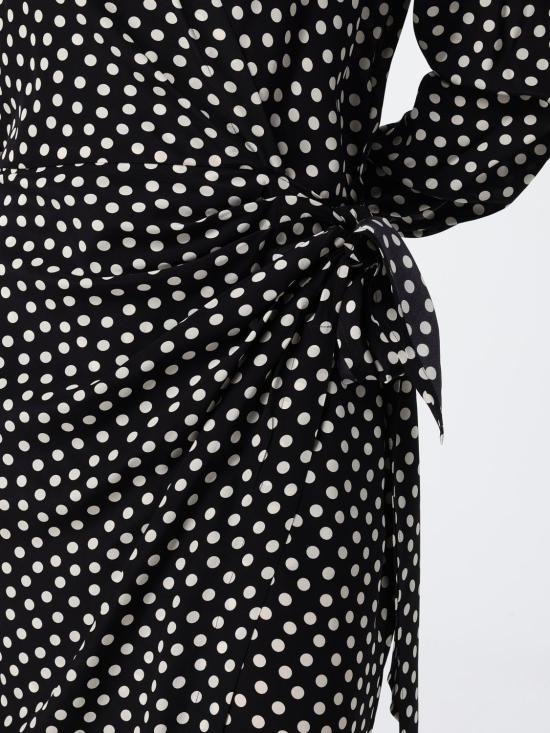 26SS 끄리다 롱 원피스 COMO MIDI DRESSSILK nero Black - CRIDA