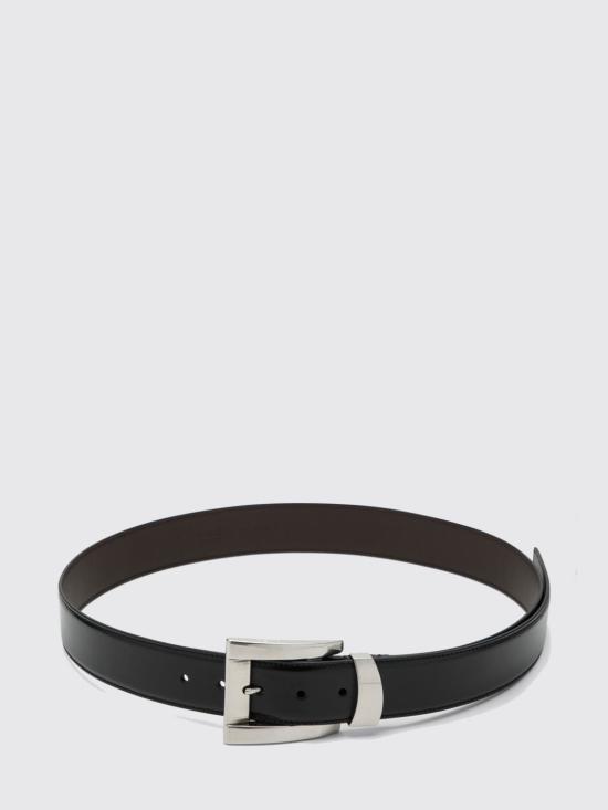 26SS 베르사체 가죽 벨트 10241971A17848 1B00K Black 1