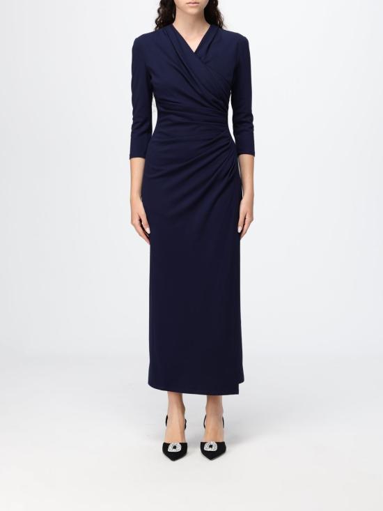 26SS 조르지오 아르마니 롱 원피스 GW003209AF15509 UB110 Navy