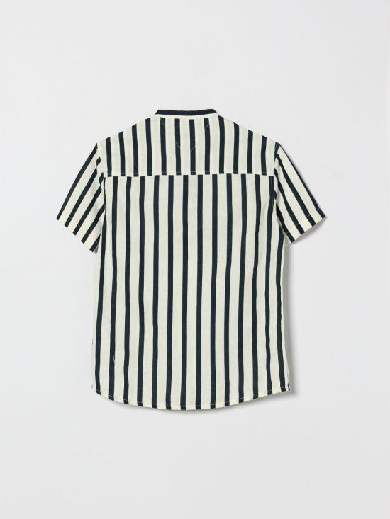 26SS [키즈] 타미힐피거 셔츠 KB0KB10209 C1G Multicolor - TOMMY HILFIGER