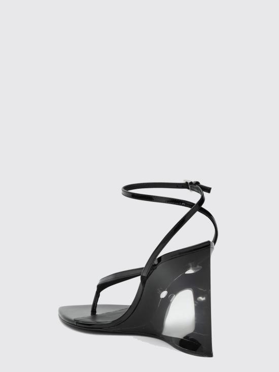 26SS 알라이아 힐/펌프스 AA3S3007I037 999 Black - ALAIA