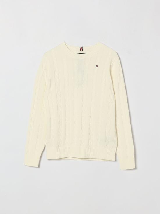 26SS [키즈] 타미힐피거 풀오버 KB0KB09753 YA8 Ivory