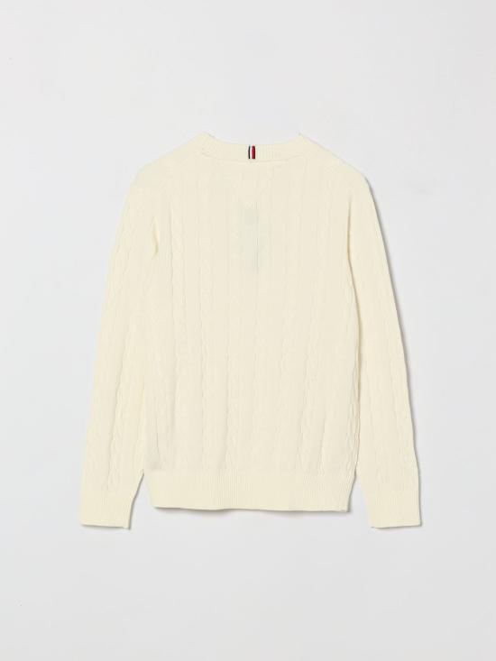 26SS [키즈] 타미힐피거 풀오버 KB0KB09753 YA8 Ivory - TOMMY HILFIGER