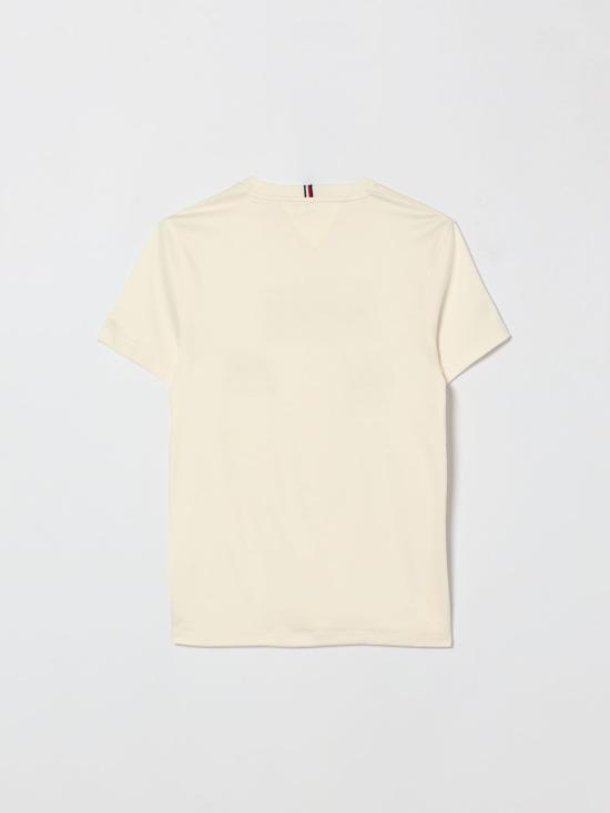 26SS [키즈] 타미힐피거 티셔츠 KB0KB10360 YBH Ivory - TOMMY HILFIGER