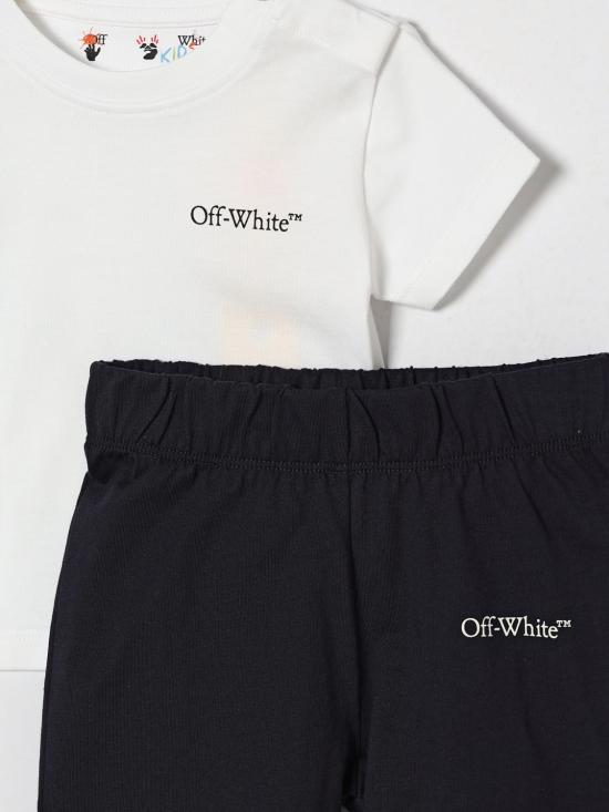 26SS [키즈] 오프화이트 오버롤 OB2X007S26JER002 100 White - OFF WHITE