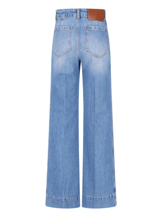 26FW 빅토리아 베컴 데님 팬츠 1226DJE007252N S WORN BLUE WASH Light blue - VICTORIA BECKHAM