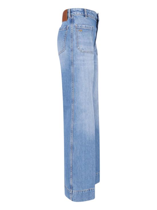 26FW 빅토리아 베컴 데님 팬츠 1226DJE007252N S WORN BLUE WASH Light blue - VICTORIA BECKHAM