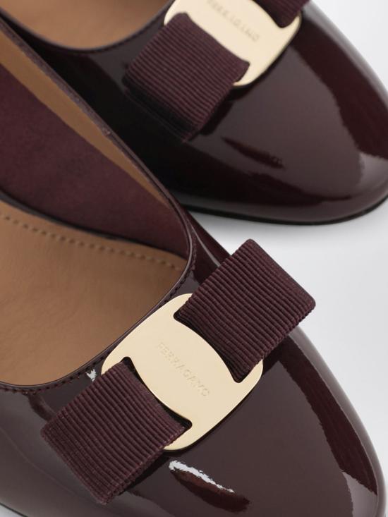 26SS 살바토레 페라가모 힐/펌프스 7907611 PB Plum - SALVATORE FERRAGAMO