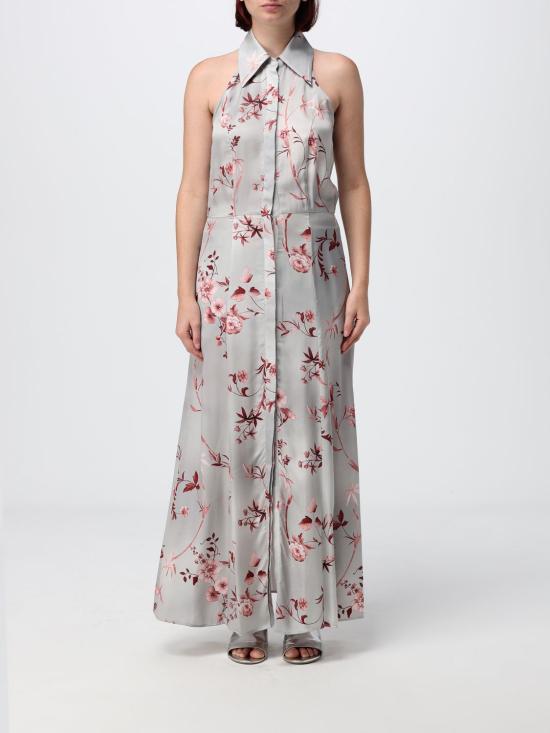 26SS 끄리다 롱 원피스 CAMPANULA LONG DRESSVISCOSA Pink
