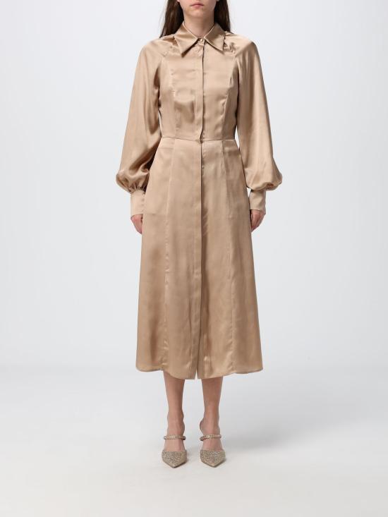 26SS 끄리다 롱 원피스 WINDSOR MIDI DRESSSILK Gold