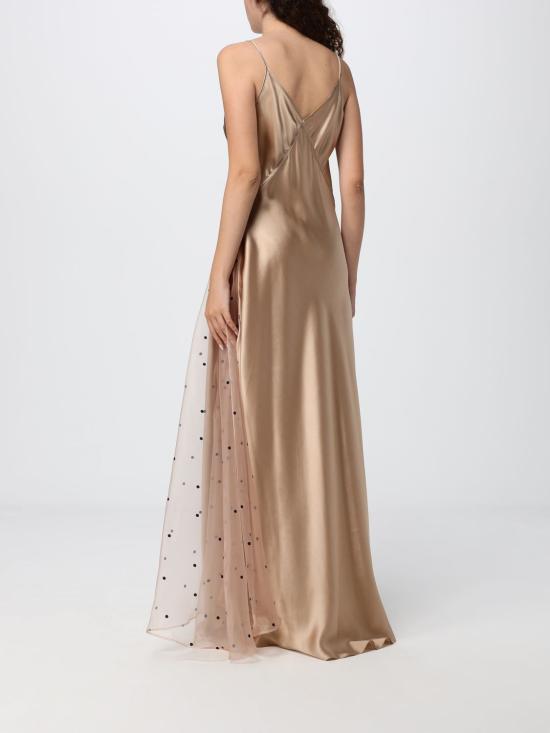 26SS 끄리다 롱 원피스 ELBA LONG DRESSSILK Gold - CRIDA