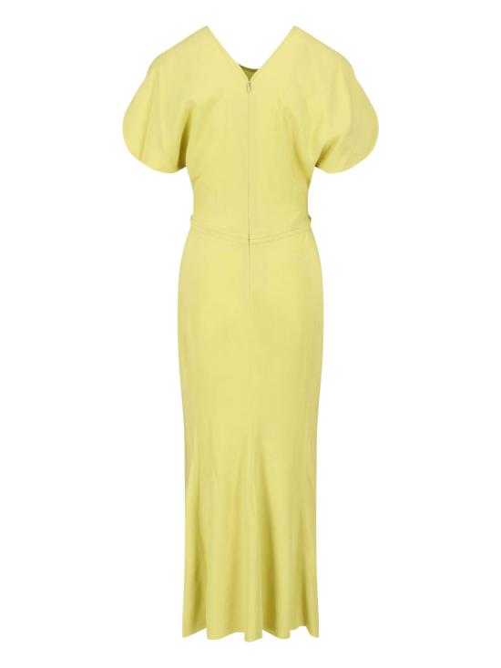 26FW 빅토리아 베컴 롱 원피스 1226WDR005227Z CHARTREUSE Yellow - VICTORIA BECKHAM