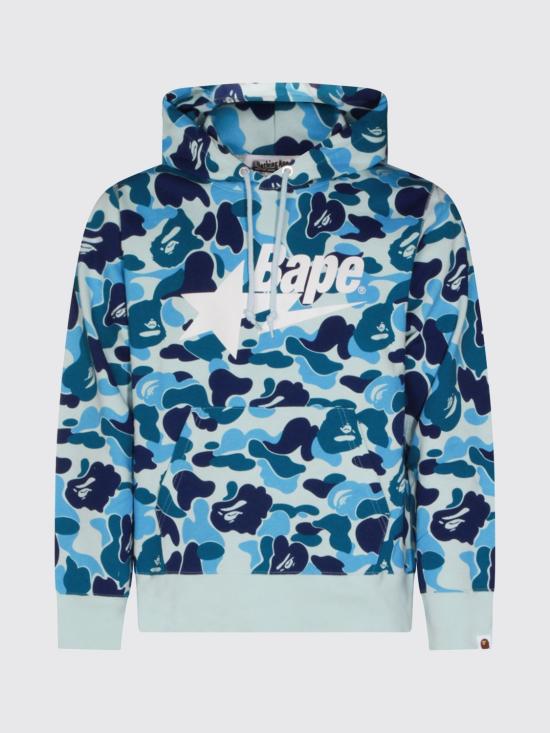26SS 베이프 긴팔 티셔츠 001PPM301006M Blue - BAPE