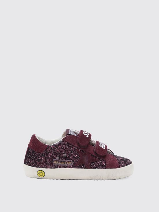26SS [키즈] 골든구스 스니커즈 GJF00111F008033 40151 Burgundy