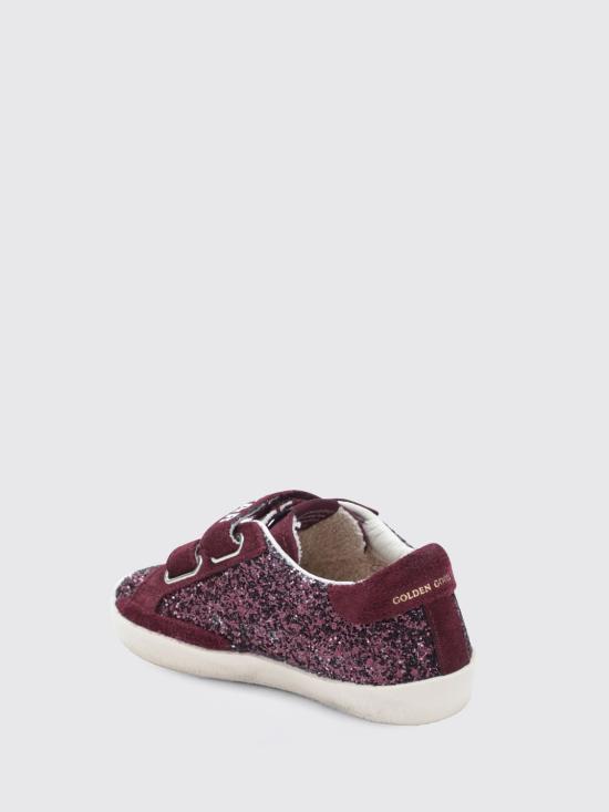 26SS [키즈] 골든구스 스니커즈 GJF00111F008033 40151 Burgundy - GOLDEN GOOSE