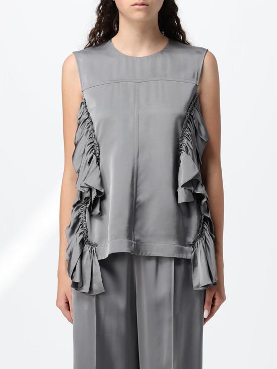 26SS 질샌더 탑 J02NC0292J65022 030 Pearl