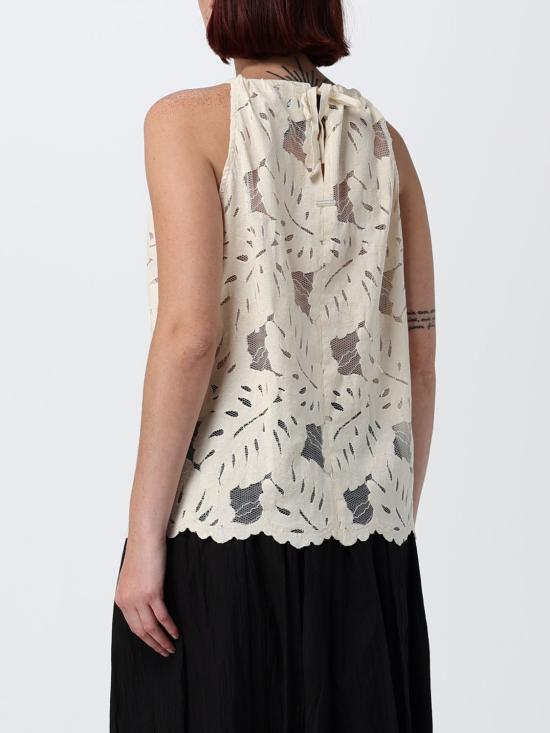 26SS 엠포리오 아르마니 탑 EW003454AF20798 U1054 Ivory - EMPORIO ARMANI