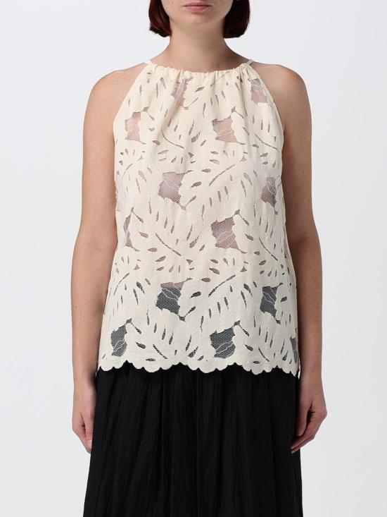 26SS 엠포리오 아르마니 탑 EW003454AF20798 U1054 Ivory
