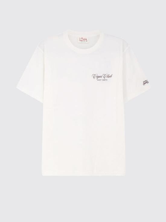 26SS 세인트바쓰 반팔 티셔츠 PRL0002 04285L Bianco 4 - MC2 SAINT BARTH
