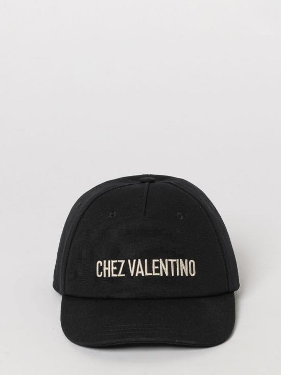 26SS 발렌티노 가라바니 모자 YHDA41FVH 0NA Black - VALENTINO GARAVANI