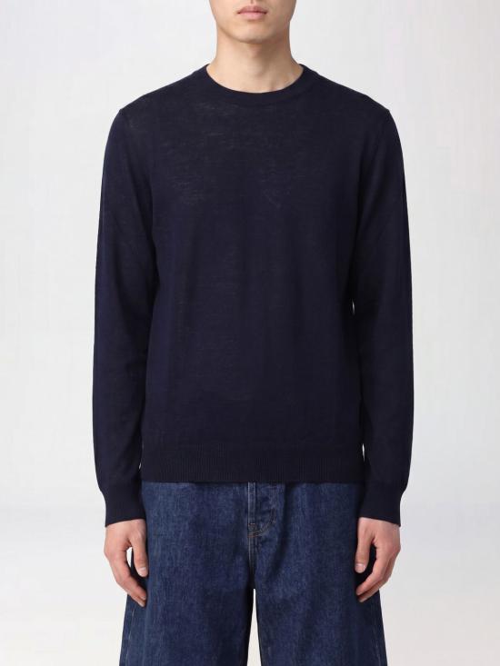 26SS 골든구스 라운드넥 스웨터 GMP00947P000665 50501 Blue