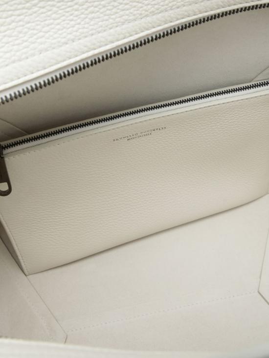 26SS 브루넬로 쿠치넬리 숄더백 MBDKD2571 C8905 Ivory - BRUNELLO CUCINELLI