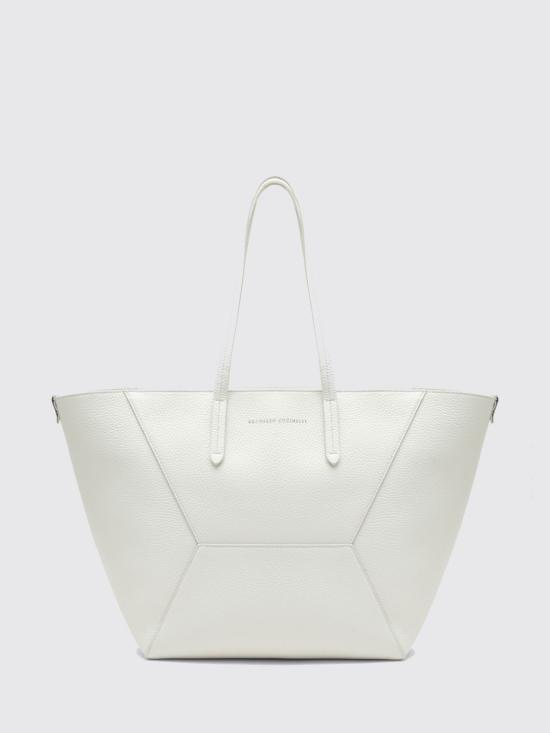 26SS 브루넬로 쿠치넬리 숄더백 MBDKD2571 C8905 Ivory