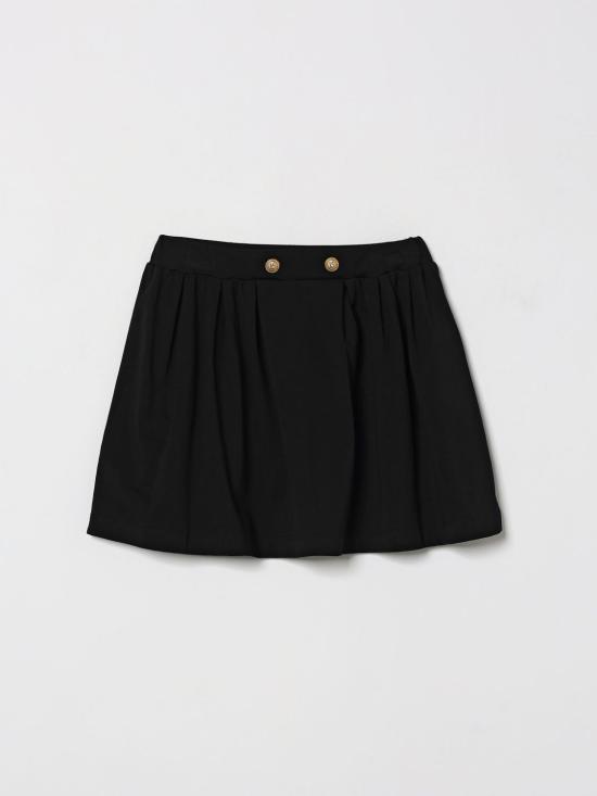 26SS [키즈] 발망 스커트 BY7A01Z3277 930OR Black
