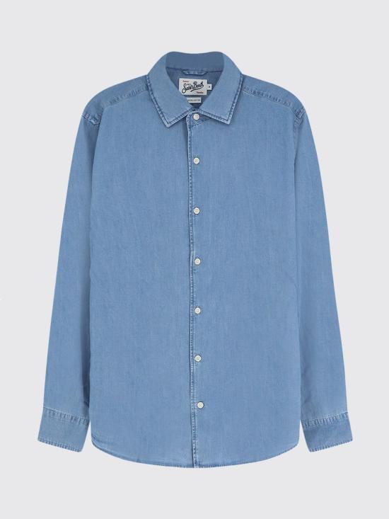 26SS 세인트바쓰 셔츠 RPH0001 00335L Blue 1 - MC2 SAINT BARTH