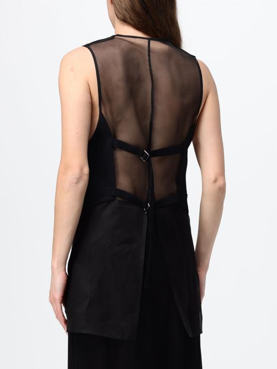 26SS 엠포리오 아르마니 베스트 EW004490TE10419 UC001 Black - EMPORIO ARMANI
