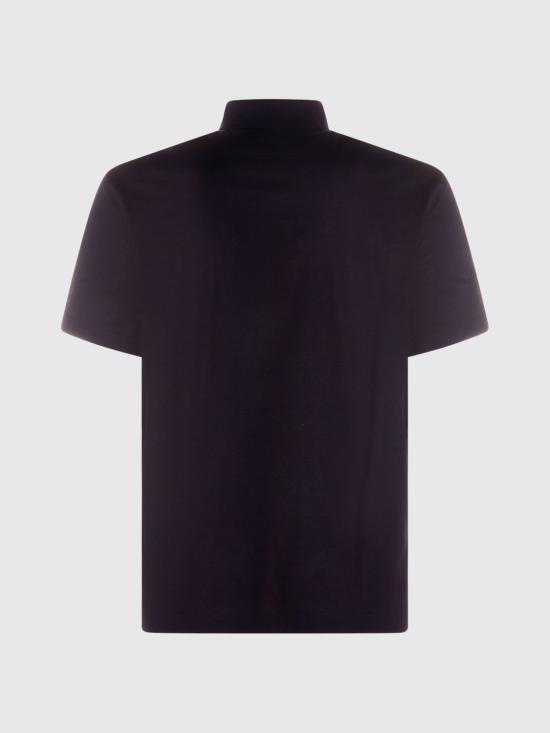 26SS 에르메네질도제냐 폴로 티셔츠 RUH348A3H794 B09 Navy - ERMENEGILDO ZEGNA