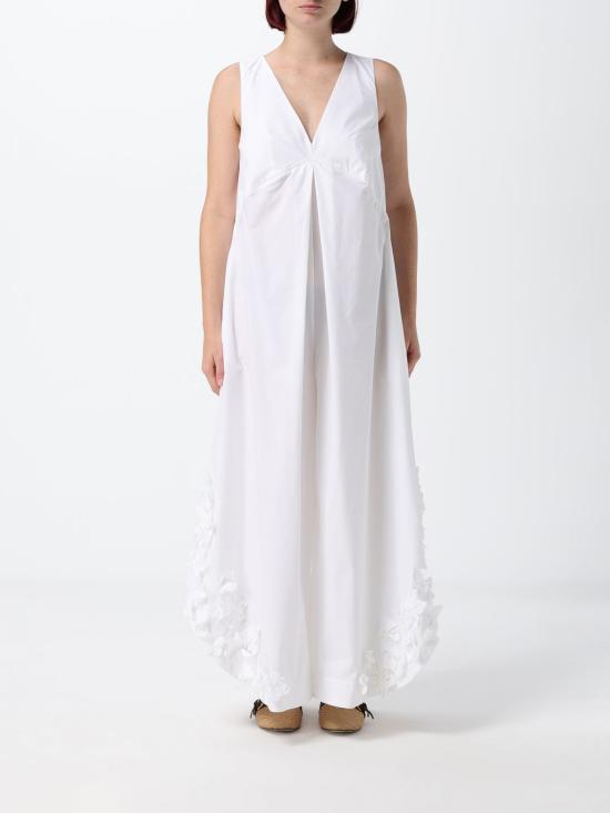 26SS 메이메이즈 롱 원피스 M6EA52 791 White