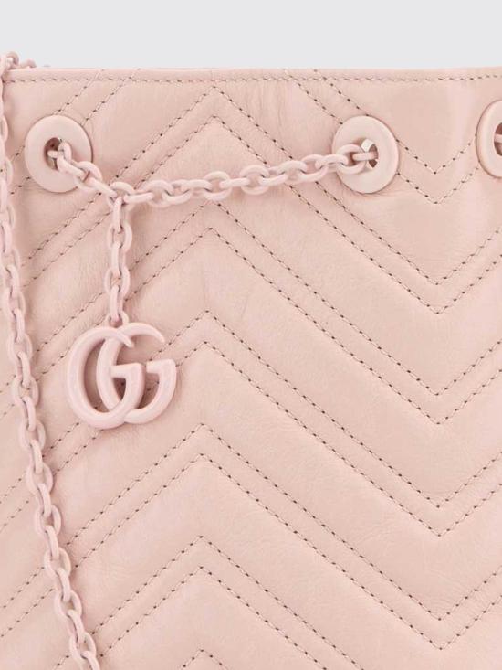 26SS 구찌 GG 마몽 나노 버킷백 856404AAFS1 5734 Pink - GUCCI